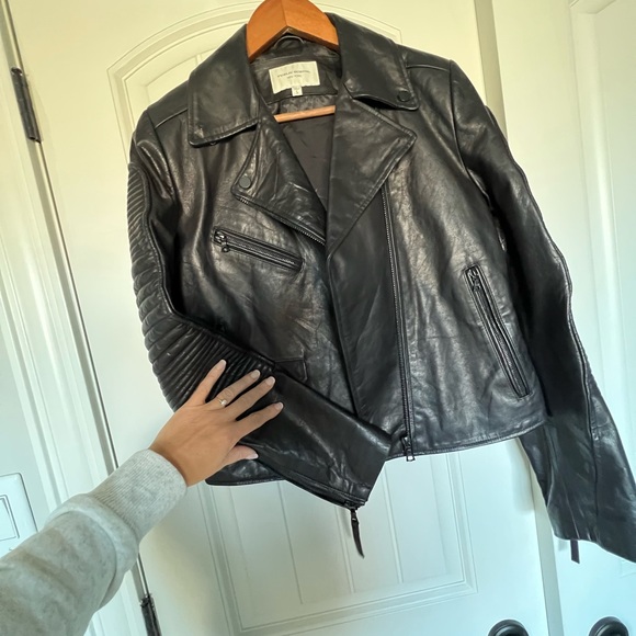 Real leather Moto jacket - Picture 2 of 16